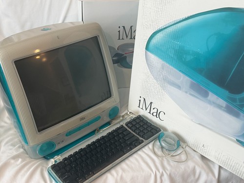 Vintage apple imac - vintage,