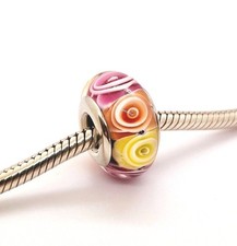 🩷 Charm perle vetro di