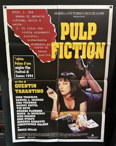 Locandina film italiano - "italiano", pulp
