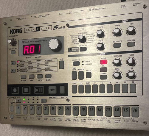 Korg mkii sampler synth - sampler,