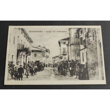 Cartolina Bassignana - Largo XX Settembre