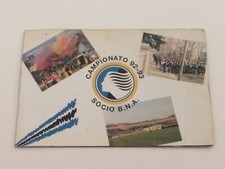 Tessera Ultras Atalanta Brigate Nero azzurre No Sciarpa Adesivo Toppa Spilla