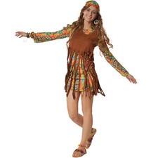 Costume donna hippie boho
