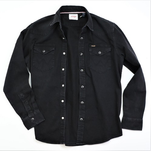 Wrangler camicia uomo denim - camicia,