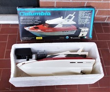 Motoscafo COLUMBIA MONTELEONE Radiocomandato 2 motori 51 cm MAI USATO Barca