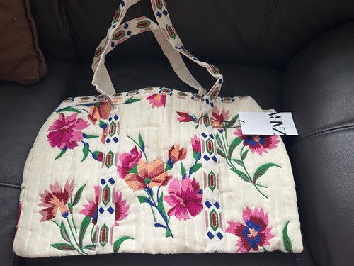 Borsa trapuntata ricamata - borsa,