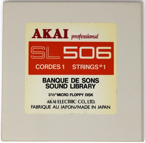 Akai sl506 strings s900 - akai,