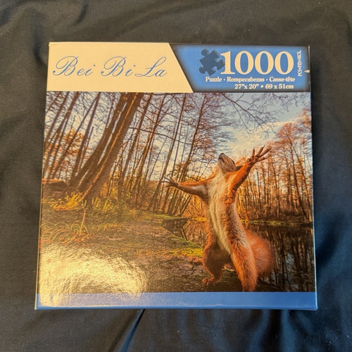 1000 peice bei puzzle - la,
