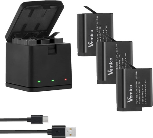Hero 5 batteria - 7/6/5,