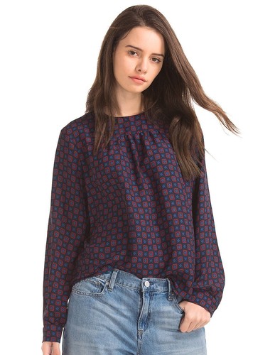 Camicetta donna gap blu - camicetta,