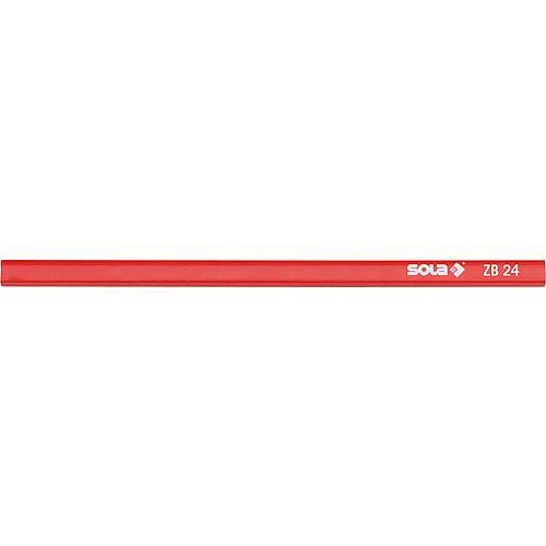 Matita sola rossa legno - rossa,