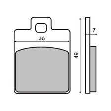 RMS Pastiglie Freno Anteriori