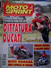Motosprint 44 1996 Prova Malaguti Firefox. Ecco Harada sull'Aprilia di Biaggi