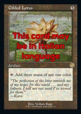 MTG GILDED LOTUS 17 EXC - LOTO