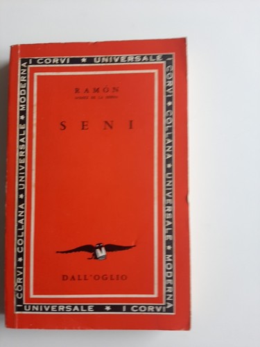 Libro ramón gomez - ramÓn, seni