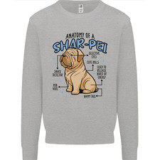 Shar Pei Anatomy Funny Dog