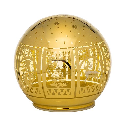 Palla vetro con - oro, 15