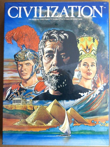 Board game civilization - board,