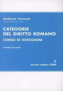 Categorie del diritto romano - diritto,