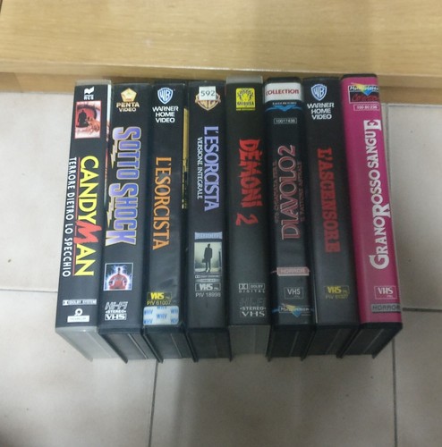 Lotto vhs horror vendita - lotto,