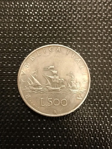 500 lire prova 1957 caravelle - lire,