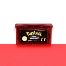 POKEMON RUBINO GBA in ITALIANO Game Boy Advance - Batteria NUOVA