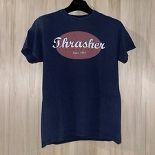 T Shirt THRASHER Magazine Tg S uomo Y2k Skater Tee Rave Retro
