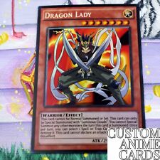 Dragon lady DIY ANIME EFFECT -  HOLO card