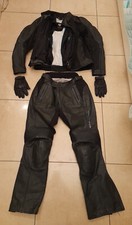 Completo divisibile donna moto - giacca + pantalone Rev'it taglia 38 + guanti