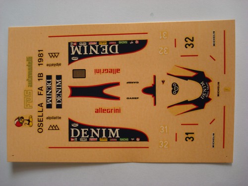 Decals kit osella - osella, fa