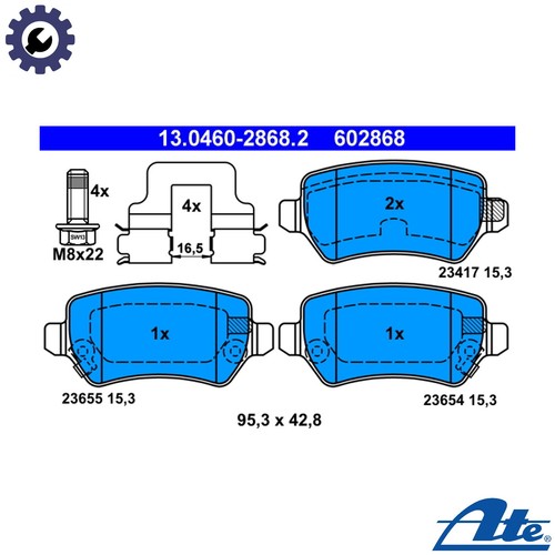 Set pastiglie freno - freno,