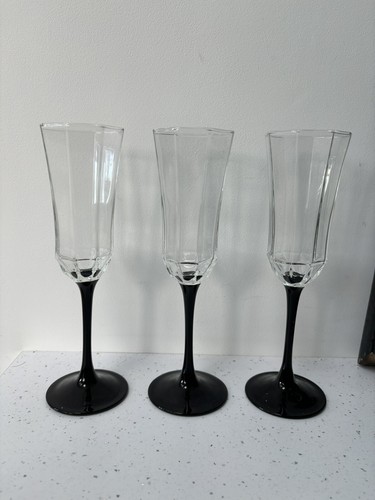Flauti champagne francesi - 3x,