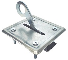 Chiusura a serratura incassata