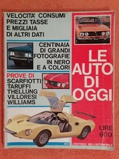 RIVISTA LE AUTO DI OGGI -