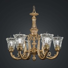 CLASSIC GOLD LEAF BRASS CAST