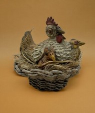 Cesto gallina pulcini dono