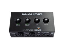 Audio track duo - m-audio, m-track