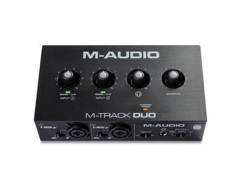 Audio track duo - m-audio, m-track