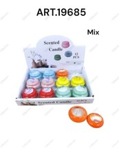 Set 12 Pezzi Candele Profumate