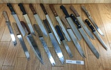 Danneggiato Lotto Di Giapponese Dello Chef Cucina Coltelli Pane Set Da UU788