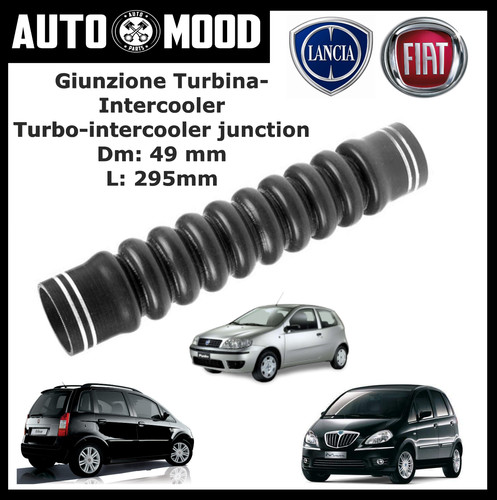 Tubo manicotto intercooler - manicotto,