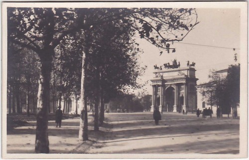 Milano porta sempione arco - milano,