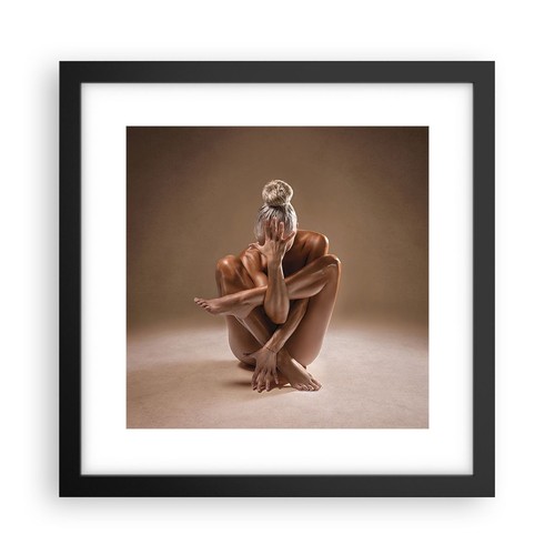 Poster 30x30cm nudo - nudo, donna