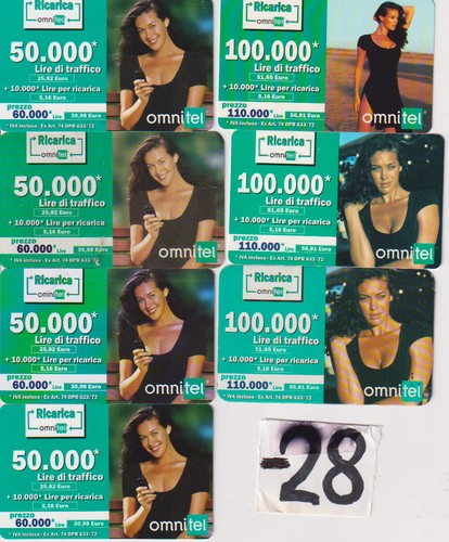 Lotto carte telefoniche - lotto, 8
