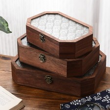Organizer ottagonale in legno