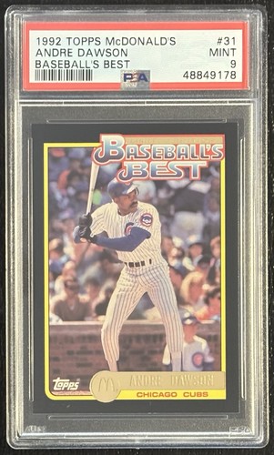 1992 topps mcdonald - 1992, mcdonald's