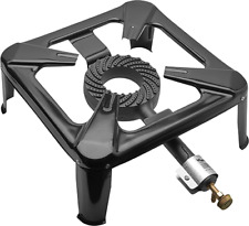 FORNELLONE GAS MAURER ACCIAIO 40X40X17HCM 4PIEDI - CF. SCATOLA