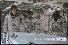 fotobusta INTERSTELLAR CHRISTOPHER NOLAN CAINE MCCONAUGHEY HATAWAY SCI-FI