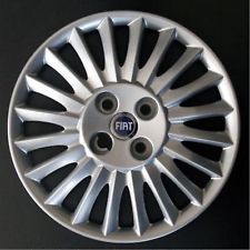 SET 4 COPRICERCHI COPPA RUOTA COPRI RUOTA BORCHIE 15" FIAT GRANDE PUNTO 1215