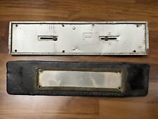 Coppia portatarga porta targhe targa anteriore posteriore universale auto epoca